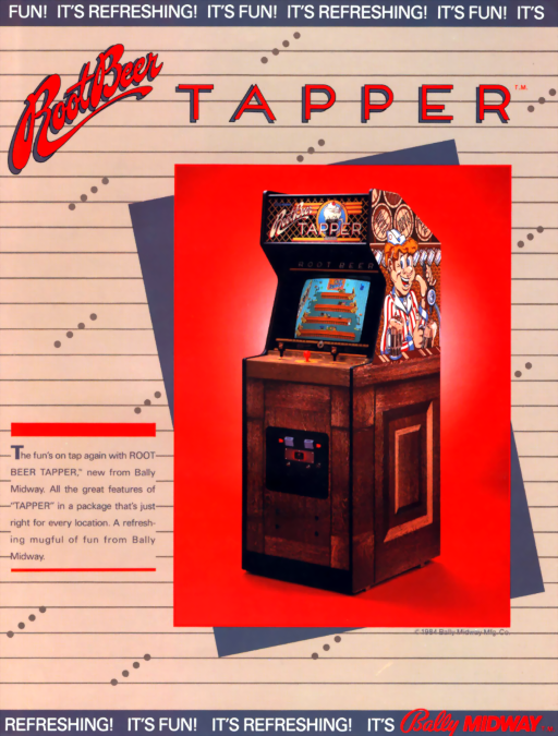 Tapper (alternate) MAME2003Plus Game Cover